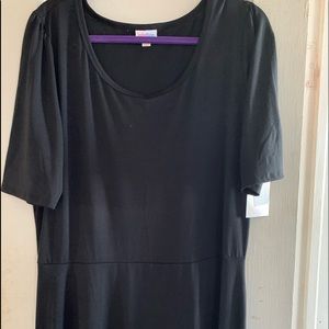 Lularoe Ana maxi Dress Black NWT
